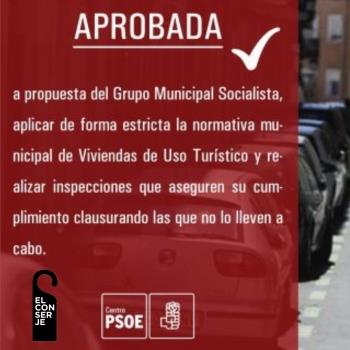 El PSOE y las viviendas de uso turístico en Madrid